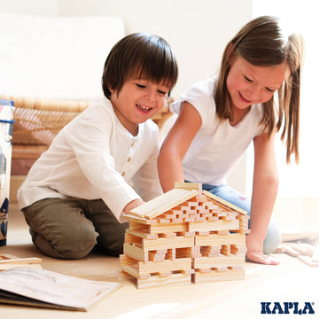 Kapla Wooden Construction Kit 200 Bricks