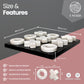 Umaid Luxury Marble Tic Tac Toe Game - A Sophisticated Touch For Dad This Fathers Day - Handcrafted 10    Onyx Board With Velvet