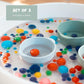 Inspire My Play - 3 X Nesting Bowls And Sieve - Perfect For Sensory Playtray - Sensory Bin Accessories - Special Education Classroom Supplies - Montessori Education Toys