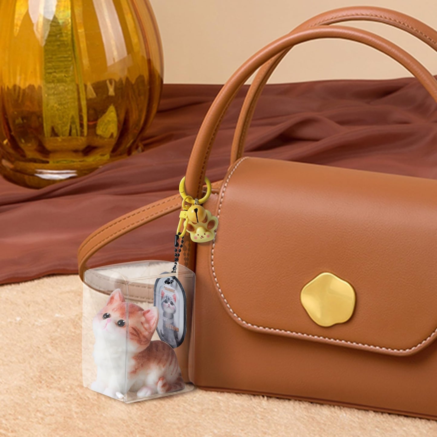 Taba Squishy Cat Kit,Cute Squishy Toys (Silicone Slow Rebound Feel)