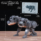 Harry Dog Building Block Set Compatible With Lego Size For 14+Ages,Fluffy Animals Diy Construction Ornament With The Three Head