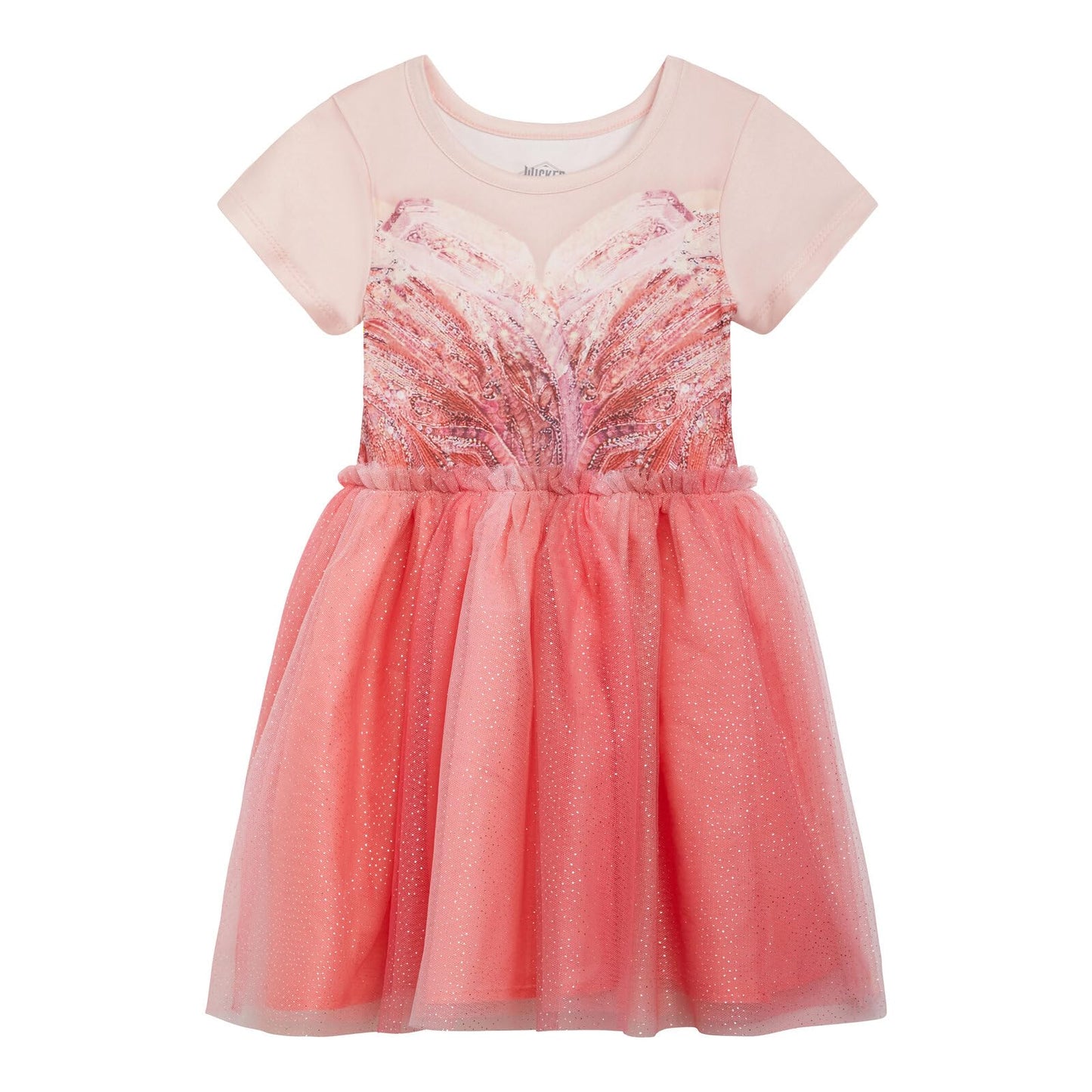 Wicked Universal Studios Glinda Toddler Girls Cosplay Tulle Dress Pink 3T