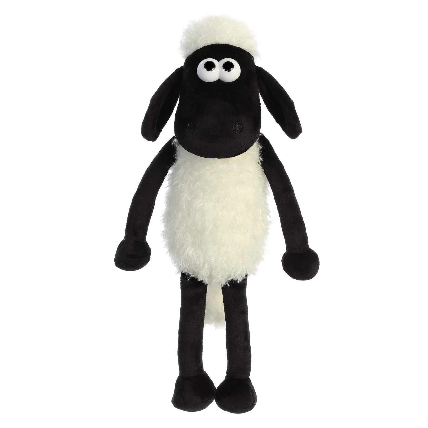 Aurora Playful Shaun The Sheep Stuffed Animal - Endless Fun - Farmyard Exploration - White 11 Inches