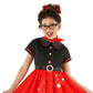 Morph Poodle Skirts For Girls Costume 50s Costume for Girls 1950s Poodle Skirt Costumes Girl XL