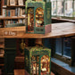 CUTEBEE Book Nook Kit  DIY Miniature House Kits for mature-themed and Teens  Dollhouse Mini Booknook House Bookshelf Decor  DIY Craft Gifts for Family and Friends(Owl Bookstore)