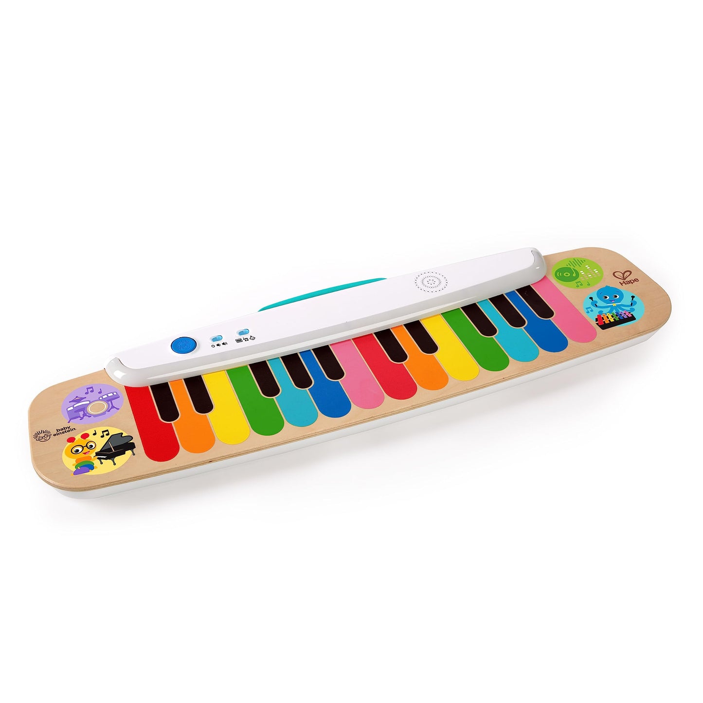 Baby Einstein Notes & Keys Magic Touch Wooden Electronic Keyboard Toddler Toy, Ages 12 Months +