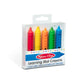 Melissa & Doug Learning Mat Crayons - 5 Count, Multicolor, Wax Crayon 85%, Model 4279