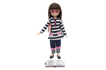 Lottie Story Time Doll with Book and Reading Accessories