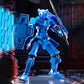 WEAREWE 2 Set DIY 3D Printed T13 Action Figures Set Lucky 13 Action Figure Multi-Jointed Movable Mech Doll Robot(Red-Blue)
