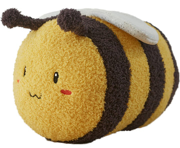 13.9 Inch Fuzzy Bumblebee Stuffed Animal Honey Bee Pulshies with Cute Face and White Wings Cuddly Bumble Bee Plush Toy Honeybee Anime Gifts for Kids And Lovers In Birthday  Valentines  Christmas...