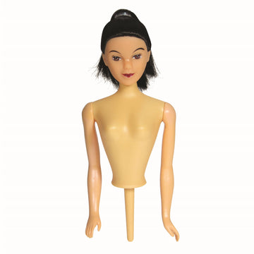 Pme Doll Pic For Cake - Aria, Black Hair