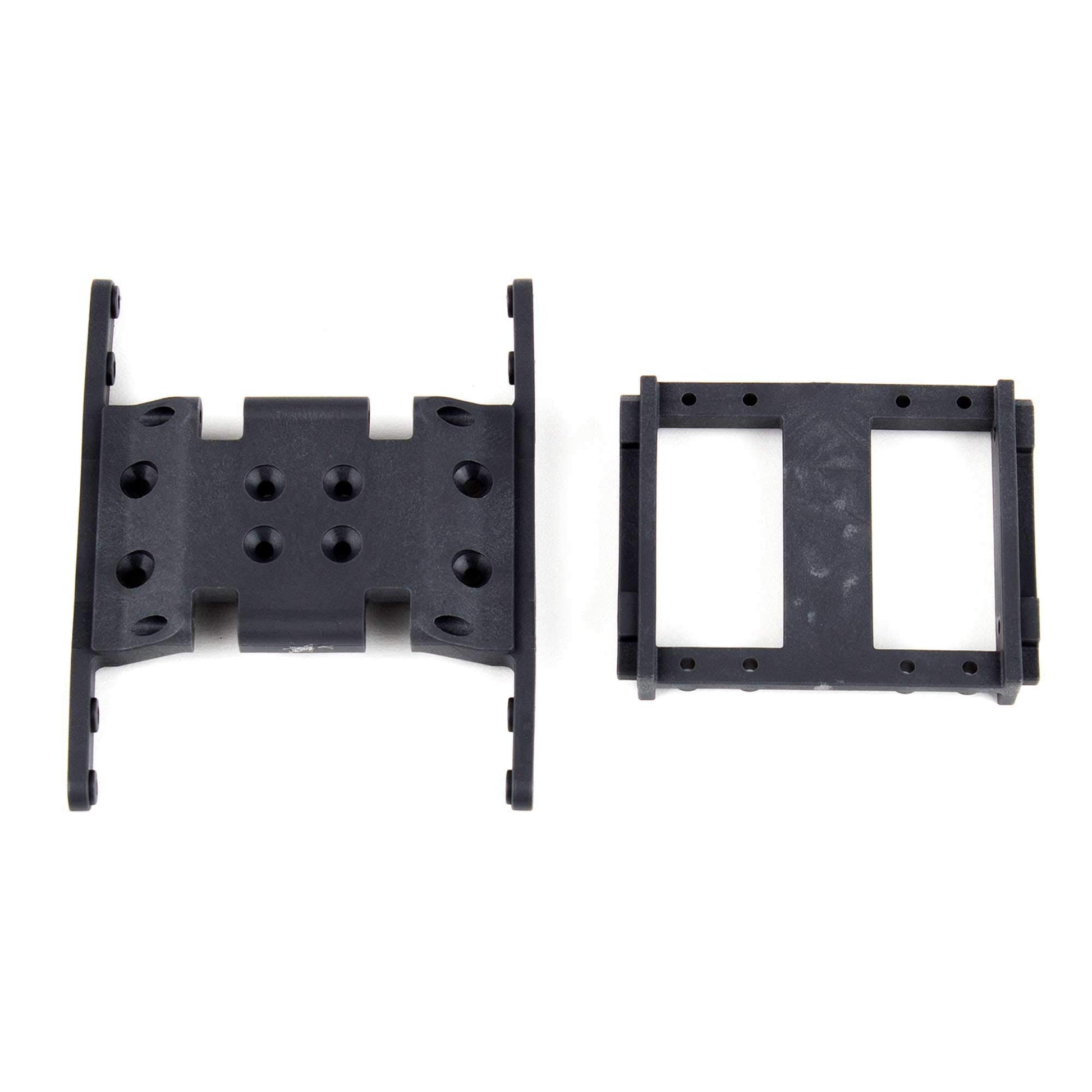 Team Associated Enduro Gearbox and Servo Mounts Hard ASC42012 Electric Car/Truck Option Parts