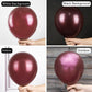 Partywoo Pearl Burgundy Balloons, 138 Pcs Burgundy Balloons Different Sizes Pack Of 18 Inch 12 Inch 10 Inch 5 Inch Maroon Balloons For Balloon Garland Or Balloon Arch As Party Decorations, Red-Z61