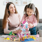 Pink Girls Seaside Beach Villa Friends Building Set Compatible With Lego Friends Construction Educational Toy For Kids Age 8-12 And Up 822 Pcs