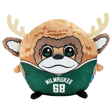 Sleep Squad Milwaukee Bucks Bango 12'' Mascot Kiri Cloud Plushie - Official Nba Plush