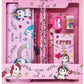 Shishi Unicornstationery Set Combo Boys Girls Pencil Box Set School Supplies Stationery Gift With Unicorn Fancy School Stationar