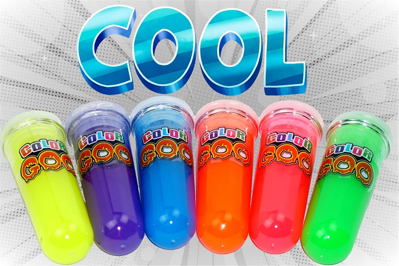 Ja-Ru Dr. Wacko'S Mad Lab Slime Kit (8 Tubes Assorted) Sensory And Educational, Stem Toy, Arts Crafts | Best Toys For Science | Party Favors, Easter Prizes And Birthday Gifts For All Age. 5437-8