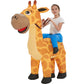 One Casa Blow Up Costume,Inflatable Costumes For Kids,Ride On Giraffe Costume,Halloween Costumes For Girls/Boys (4-6Yrs)