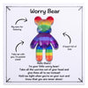 Pocket Bear Hug, Anxiety Relief Gifts for Men Women, Mental Health Positivity Gift for Anxious Friend, Autism Fidget Gift, Thoug