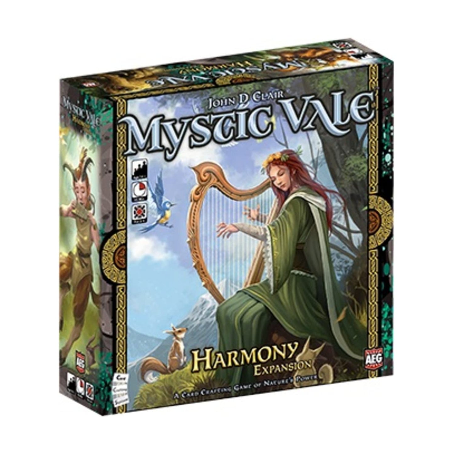 AEG Mystic Vale Harmony Expansion - Card Game,Card-Crafting,Protect Nature with Magic Power,Unique Clear Cards,2 to 4 Players,45