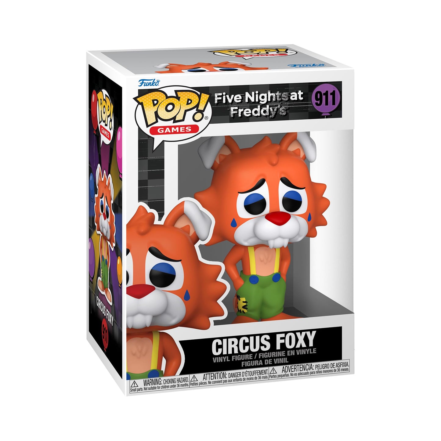 Funko Pop! Games: Five Nights At Freddy'S - Circus Foxy - Collectable Vinyl Figure - Gift Idea - Official Merchandise - For Kids & Adults