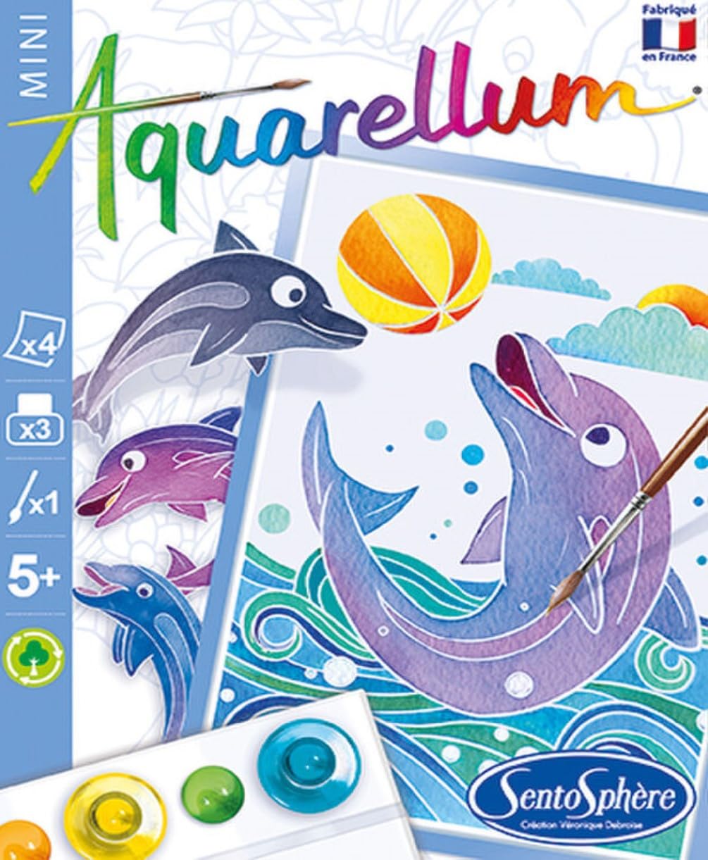 Sentosphre Aquarellum Mini - Dolphins