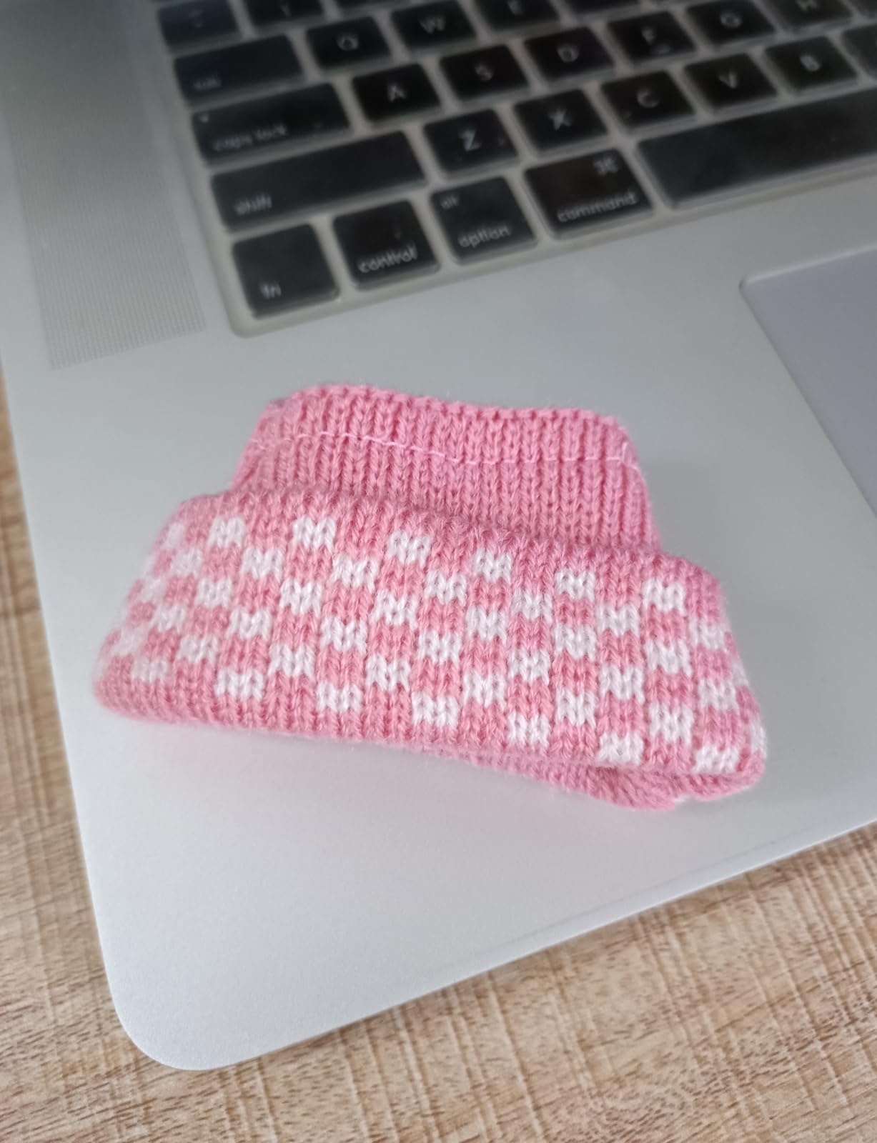 Doll Outfit Clothes Set for 17cm Dolls  enhanced Fashion Hat Overalls Sweater Bag Dress Jumpsuit for Dolls Accessories (NO Doll) (Pink Sweater)