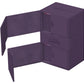 Ultimate Guard Twin Flip'N'Tray 160+, Deck Case For 160 Double-Sleeved Tcg Cards + Dice Tray, Purple, Independent Magnetic Closure & Microfiber Inner Lining