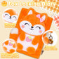 Fox Diary For Girls With Lock, Plush Fox Toys Gift For Teen Girls, Kids Fox Writing Journal Notebook, Birthday Gifts For Little Girls Ages 5 6 7 8 9 10-12 Year Old