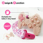 Cool Remote Game Control Teething Toy For Babies 0-6 6-12 Months,Game Controller Teether For Gamer Parents,Baby'S First Valentines Day Gifts,Silicone Remote Chew Toys(Pink