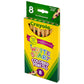 16 Pack CRAYOLA LLC FORMERLY BINNEY & SMITH CRAYOLA WRITE START 8 CT COLORED