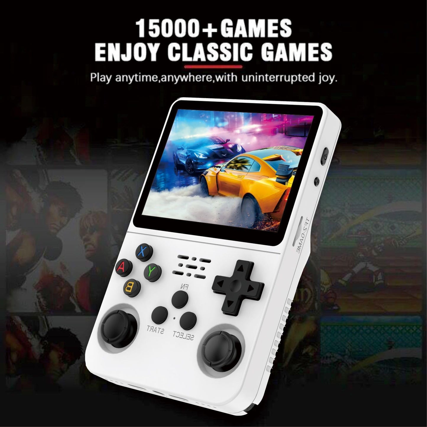 Ugonetend R36S Retro Handheld Gaming Console With 64G Cards, Portable Retro Game Consoles Linux Gaming System 13+ Emulator 3.5-I