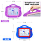 YI-YANG-AII Magnetic Drawing Board for Toddlers,2 Pack Travel Size Toddler Toys Color Sketch Graffiti Board and Erasable Sketchi