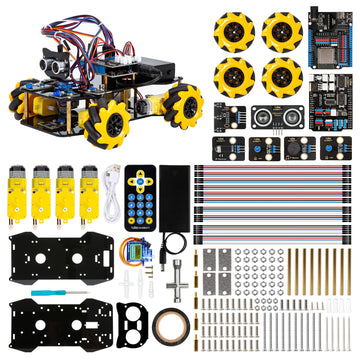 Smart Robot Car Kit Compatible With Arduino, Robotics For Kids Ages 8-12 12-16, Electronic Programming Project/Stem Science Kits