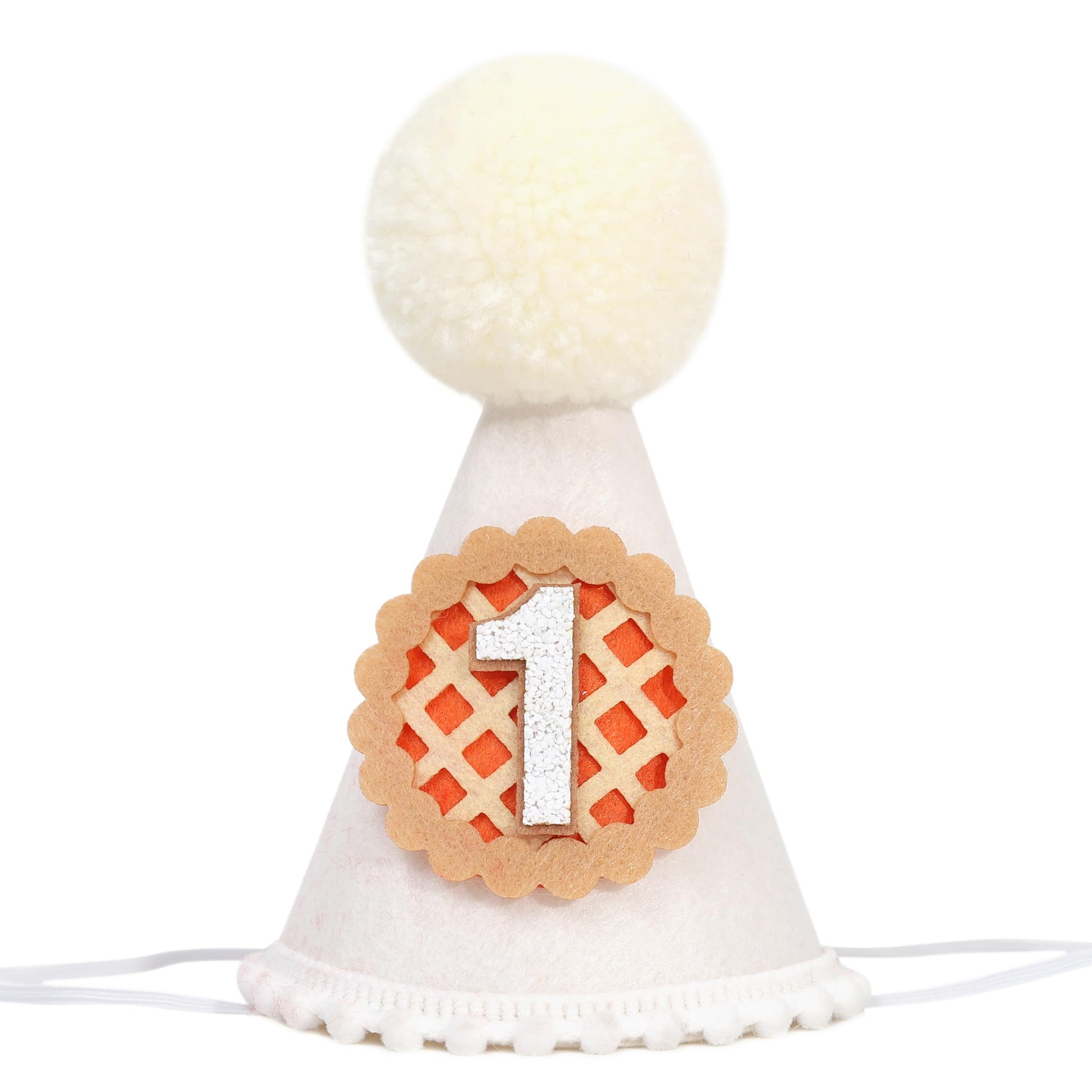 Agkvw Pumpkin Pie 1st Birthday Hat - Thanksgiving Birthday decorations, Cute as Pie Bday Decor, Rustic Fall One Bday Outfit Acce