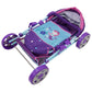 509 Crew: Mermaid Doll Pram - Kids Pretend Play, Retractable Large Canopy, Shopping Basket & Removable Carry Cot Bed, Ages 3+ (T
