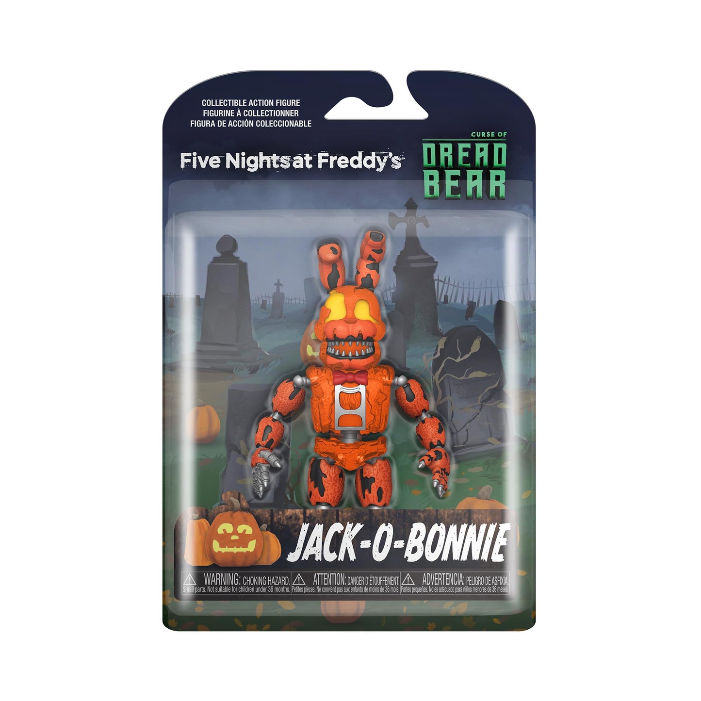 Funko Pop Action Figure: Five Nights At Freddys Dreadbear - Jack-O-Bonnie, Multicolor, One Size (56186)