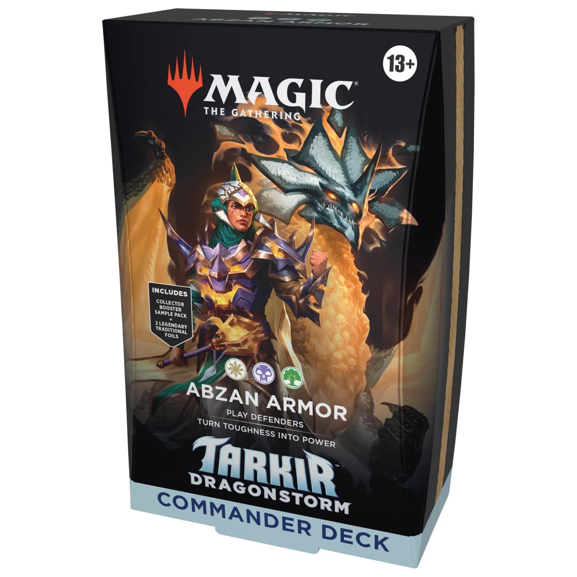 Magic: The Gathering Tarkir: Dragonstorm Commander Deck - Abzan protective covering
