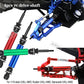 RCM-You RC Upgrade: Drive Shaft CVD Axles & Alloy Big Bore RC Shock Absorber Set for Slash, Rustler, Stampede, Hoss 4x4 VXL, Red