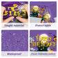 3 Pieces Happy Birthday Halloween Tablecloths Halloween Party Supplies Birthday Halloween Plastic Table Cover For Birthday Halloween Party Favors Supplies Decoration