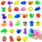 50Pcs Mini Stress Balls, Random Kawaii Squishies Bulk, Classroom Prizes, Party Favors, Birthday Gifts, Goodie Bag Stuffers,Easte