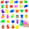 50Pcs Mini Stress Balls, Random Kawaii Squishies Bulk, Classroom Prizes, Party Favors, Birthday Gifts, Goodie Bag Stuffers,Easte