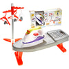 PowerTRC Pretend Laundry Play Set Toy for Toddlers, Ironing Board with Light & Sound, Plastic, Set of 1, Model PS09N-2, Color #2