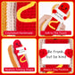 Giftiara Funny Positive Hot Dog, Emotional Support Hot Dog, Cute Crochet Potato Partner Toy With Positive Card Cheer Up Funny Gag Gifts(Hot Dog), Brown
