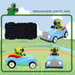 Toymaker La Granja De Zenon Pull Back Cars Lorito Pepe Bird Toys For Toddlers 1-3 Years Old Baby Car Toy Birthday Present For Bo
