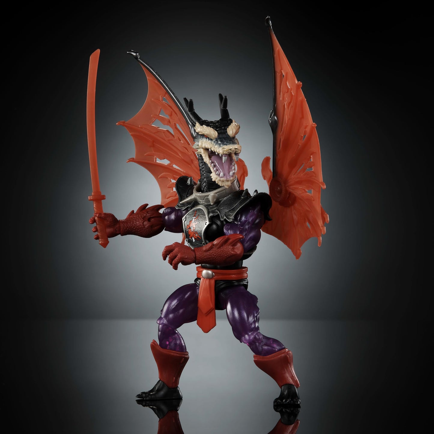 Masters of Universe Origins Turtles of Grayskull Ninjor Reptile Wars Posable Action Figure  Teenage Mutant Ninja & Motu Crossover Villain Ninja Toy