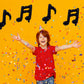 10 Pcs Music Note Black Balloon Mylar Balloon 17 Inch Happy Birthday Balloon Banner Music Balloons Use For Birthday,Birthday Par