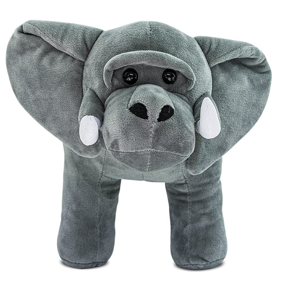 Randimals Elephant Plush Toy, 15" Soft & Huggable, Elorilla Color, Premium Quality Hybrid Animal, Model 850023396051