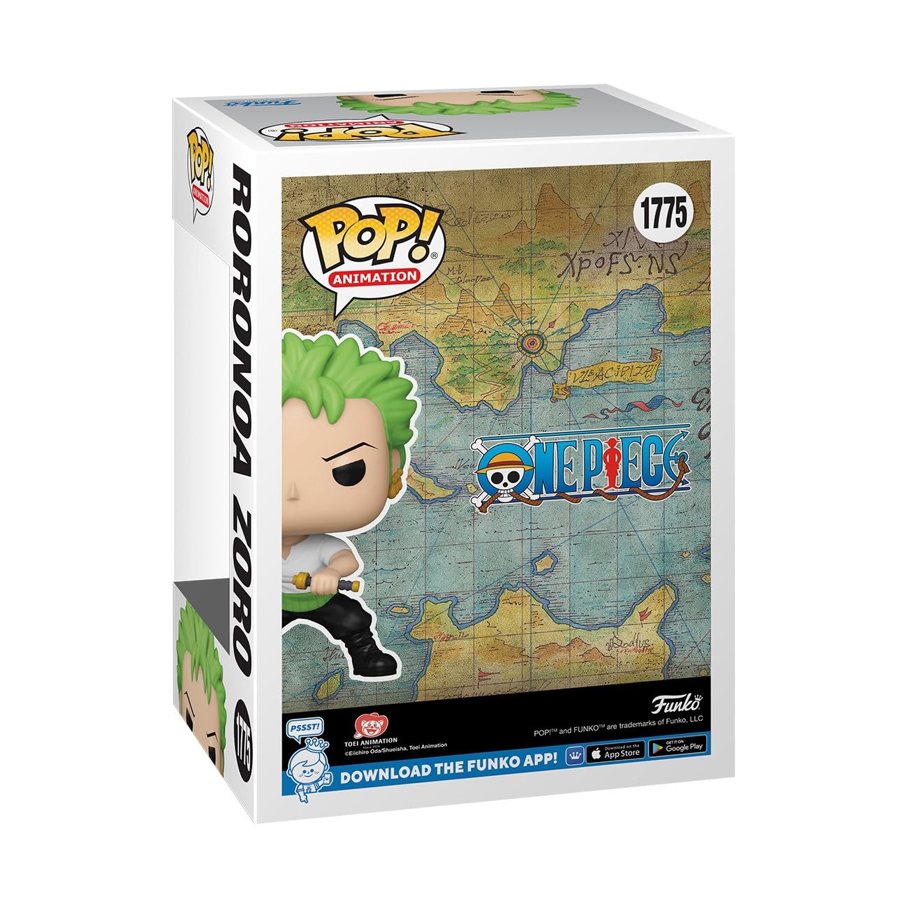 Funko POP Animation: Roronoa Zoro - One Piece - Collectable Vinyl Figure - Gift Idea - Official Merchandise - for Kids & mature-themeds - Anime Fans - Model Figure for Collectors