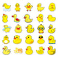 Duck Stickers,Cute Yellow Duck For Water Bottles,Duck Helmet Stickers Gifts For Boys/Girls, Gifts For Kids Teen Stickers And Dec